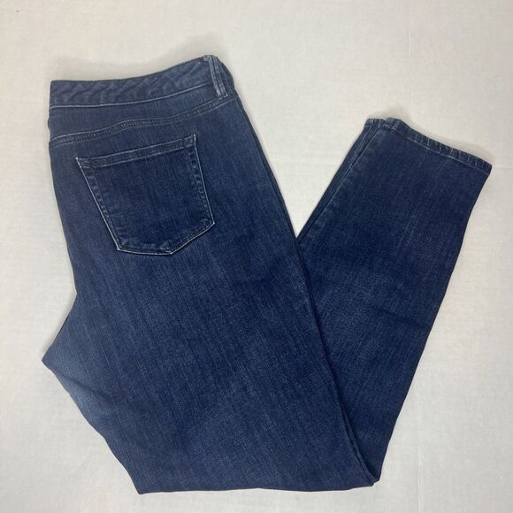 a.n.a.‎ Jeans Women's Size 16/33 Blue Dark Wash High Rise Jegging Jeans - Picture 2 of 13